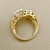 Gold Cocktail Ring 3.57tcw