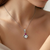Ruby & Diamond Heart Pendant Necklace | 14K White Gold 0.40 ct tw