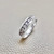 Channel Set Diamond Band 0.75tcw