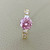Pink Topaz Diamond Ring 1.60tcw