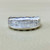 Princess-Cut Diamond Band Invisible Set 0.72ct