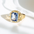 Blue Topaz Statement Ring Blue Topaz Statement Ring