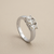 Three Stone Oval Diamond Engagement Ring 1.40tcw