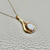 Opal Diamond Pendant Necklace 0.52tcw