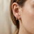 Diamond Huggie Hoops  0.08tcw - 10 x 10mm