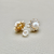 Saltwater Cultured Pearl Halo Studs 1.10tcw Saltwater Cultured Pearl Halo Studs 1.10tcw