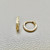 Diamond Cut Gold Hoops 2.80mm