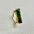 Sophisticated East West tourmaline ring 5.19tcw, set with a stunning bi-color green-yellow tourmaline in 14kt yellow gold. A unique statement ring for women by Treasured & Co., Astoria.