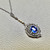 Exclusive Tanzanite Pearl Necklace Side View | Treasured & Co
