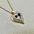 Finely Crafted Diamond Heart Necklace