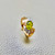 Unique Oval Peridot Gold Ring