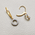 Open Circle Diamond Dangling Earring 0.28tcw