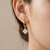 Four-Leaf Clover Diamond Dangling Earring 0.25tcw