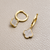 Four-Leaf Clover Diamond Dangling Earring 0.25tcw