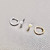 Heart Hoop Diamond Earring 0.09tcw