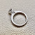 1.30tcw diamond engagement ring — side profile