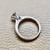 1.30tcw diamond engagement ring — top view