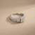 0.76tcw round-cut diamond engagement ring in with baguettes setting — side profile (2)