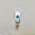Emerald Beveled Edge Band 0.20tcw