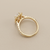 2.34tcw radiant-cut diamond engagement ring in halo setting — three-quarter angle (2)