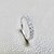 Half Eternity Diamond Band 2.50mm 0.70tcw