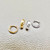 2.50mm Gold Huggie Hoops