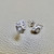 Marquise Shaped Diamond Cut Studs 0.30tcw