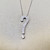 Question Mark "?" Diamond Pendant Necklace 0.75tcw Question Mark "?" Diamond Pendant Necklace 0.75tcw