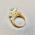 Aquamarine Ring for Cocktail Events