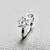 Round Tapered Solitaire Engagement Ring 1.00tcw