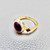 Image of Luxury Cabochon Garnet and Ruby Ring Image of Luxury Cabochon Garnet and Ruby Ring