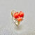 Luxurious Coral Embellished Gold Ring Luxurious Coral Embellished Gold Ring