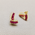 Ruby Stud Earrings 1.42tcw