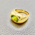 Gold artisan-crafted men's ring Gold artisan-crafted men's ring