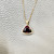Trillion Garnet Pendant Necklace 2.68tcw Trillion Garnet Pendant Necklace 2.68tcw