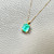 Afghani Emerald Pendant Necklace 1.63tcw
