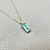 Afghani Emerald Pendant Necklace 1.98tcw