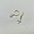 Petite Cross Drop Dangle Earrings 0.60tcw