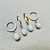 Pearl Drop Hoop Earrings 5.40mm Pearl Drop Hoop Earrings 5.40mm