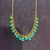 One Of A Kind Emerald Necklace 10.46tcw