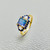 1.50 carat bi color tourmaline ring with sapphire and diamond accents 1.50 carat bi color tourmaline ring with sapphire and diamond accents
