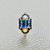 Unique bi color tourmaline cocktail ring for special occasions Unique bi color tourmaline cocktail ring for special occasions