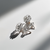 Cluster Diamond Halo Stud Earrings 1.00tcw WG