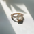 0.85tcw round-cut diamond engagement ring in halo setting — gallery view