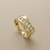 Channel-Set Diamond Wedding Ring 0.75tcw