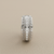Thick Beaded Mens Diamond Wedding Ring 0.50tcw