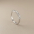 5-Stone Diamond Band Platinum 0.20tcw 2.40mm