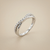 Curved Diamond Wedding Ring 0.50tcw