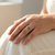 Champagne And White Diamond Band 1 Carat Rose Gold