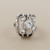 Natural diamond cocktail ring 3.50 ct tw G color VS clarity front